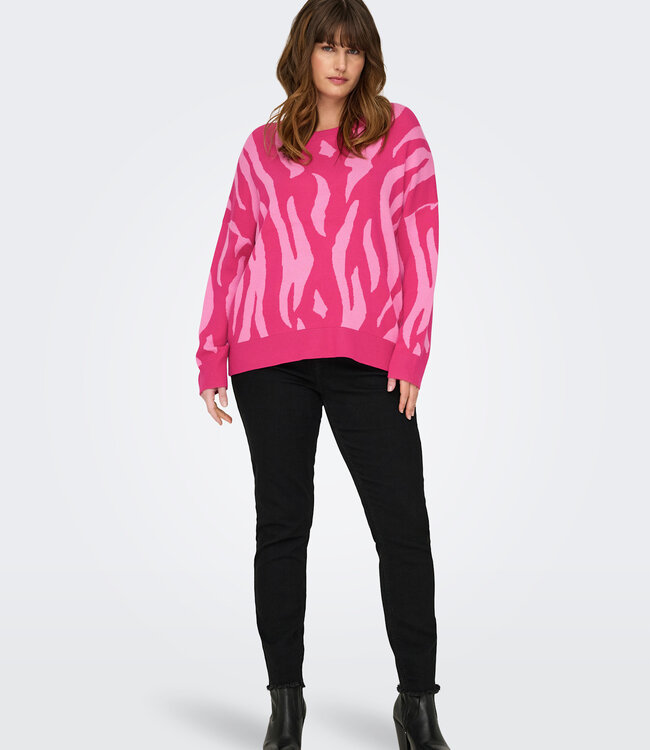 ONLY CARMAKOMA Pull MONTANA CARMAKOMA PINK YARROW