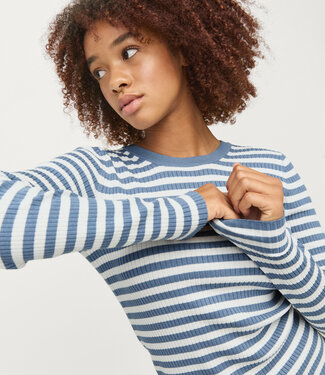JJXX T-Shirt JODI STRIPE JJXX CORONET BLUE