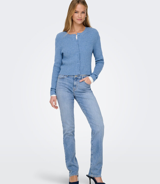 ONLY Broek Jeans SUI SLIM ONLY  LIGHT BLUE DENIM