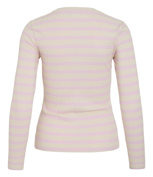 VILA T-Shirt AMELIE O-NECK VILA WINSOME ORCHID