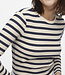 VILA T-Shirt AMELIE O-NECK VILA NAVY BLAZER
