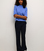 KAFFE Broek SAKURA FLARED KAFFE MIDNIGHT MARINE