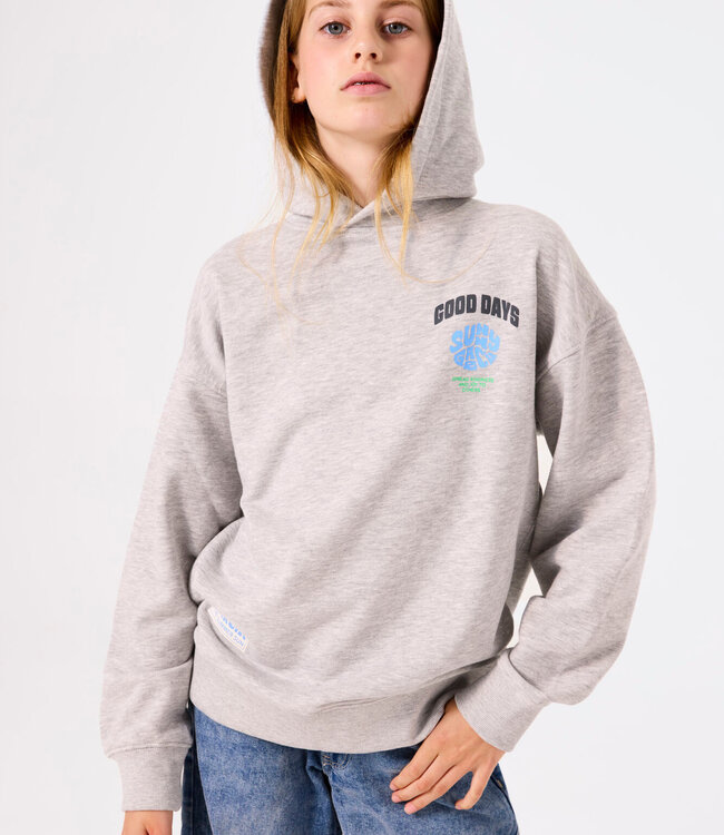 GARCIA Hoodie  GOOD DAYS GARCIA GREY MELANGE
