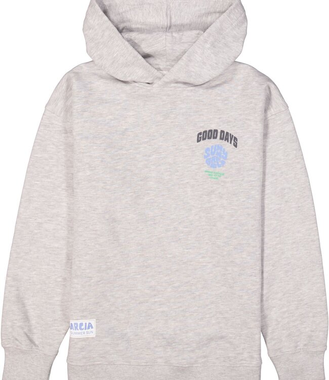GARCIA Hoodie  GOOD DAYS GARCIA GREY MELANGE