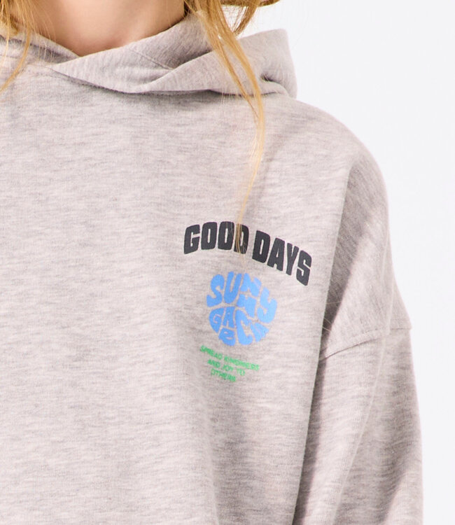 GARCIA Hoodie  GOOD DAYS GARCIA GREY MELANGE