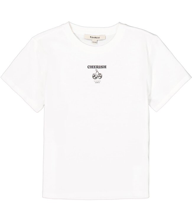 GARCIA T-Shirt CHERISH GARCIA WHITE