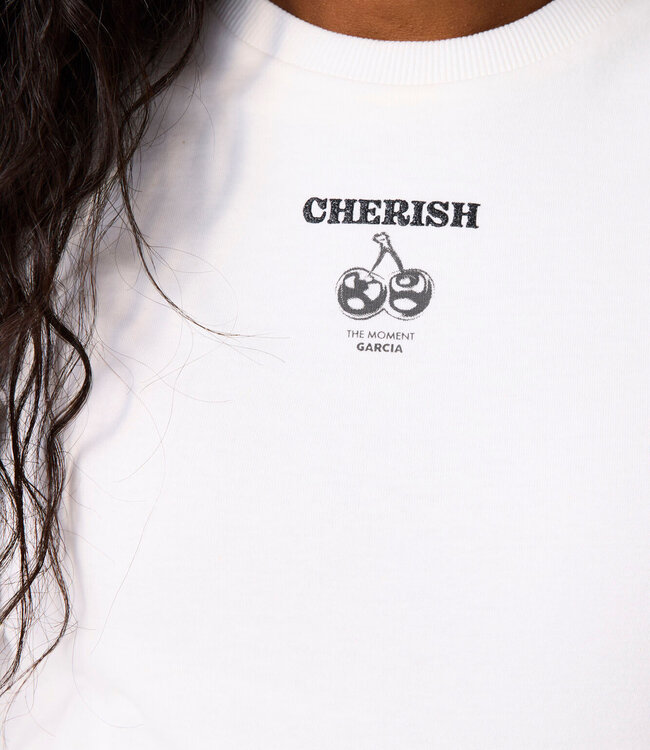 GARCIA T-Shirt CHERISH GARCIA WHITE