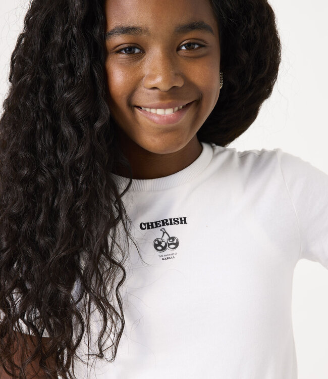 GARCIA T-Shirt CHERISH GARCIA WHITE