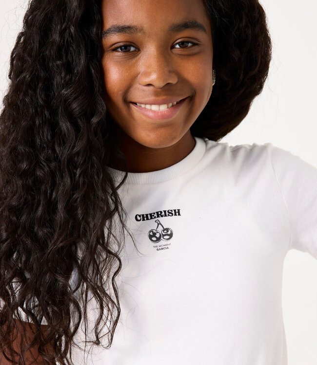 GARCIA T-Shirt CHERISH GARCIA WHITE
