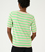 KAFFE T-Shirt LIZZA STRIPED KAFFE SPRING BOUQUET