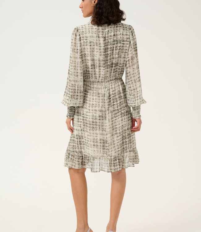 KAFFE Kleed TRINIKE KAFFE GREY TEX