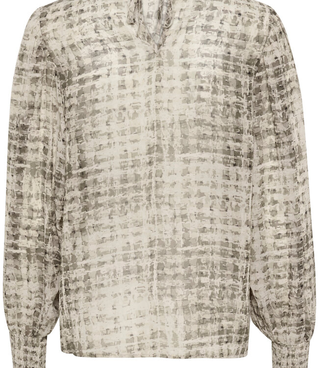 KAFFE Blouse TRINIKE KAFFE GREY TEXT