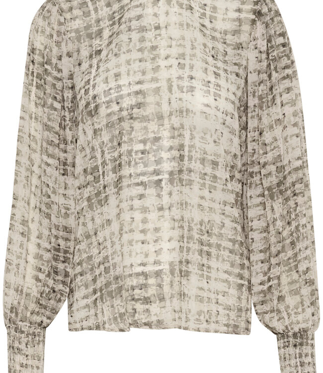 KAFFE Blouse TRINIKE KAFFE GREY TEXT