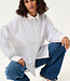 KAFFE Hemd SUSSANNA KAFFE WHITE/GREY STRIPE