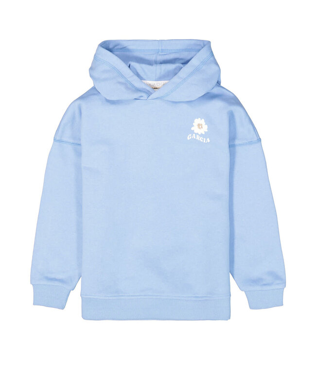 GARCIA Hoodie GROW WITH THE FLOW DELLA BLUE