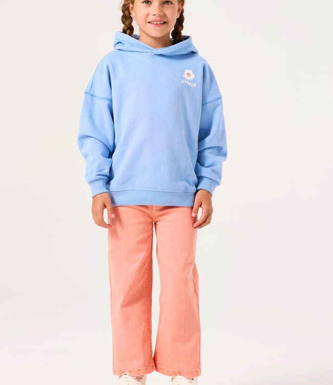GARCIA Hoodie GROW WITH THE FLOW DELLA BLUE