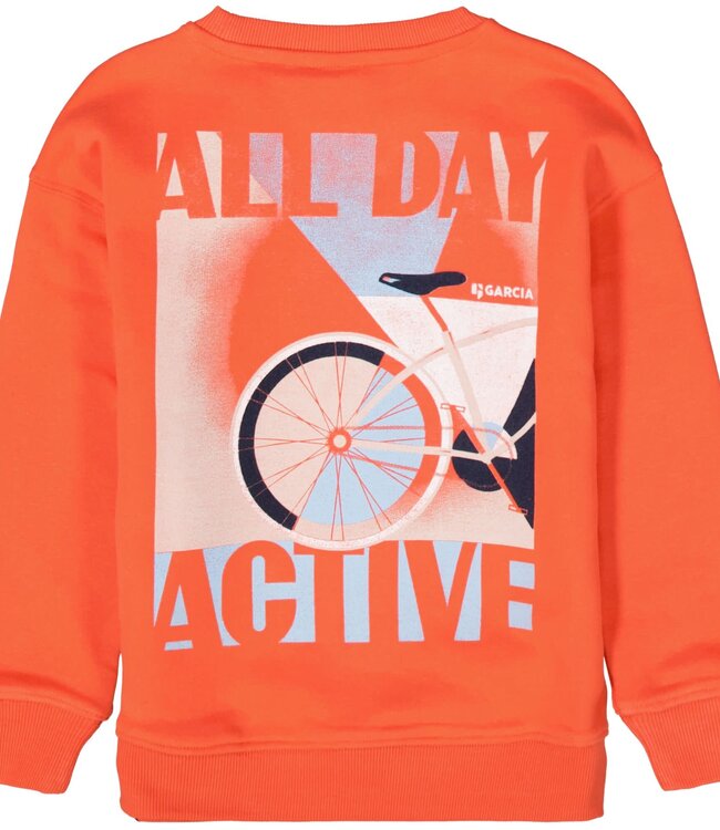 GARCIA Sweater ALL DAY ACTIVE GARCIA RED