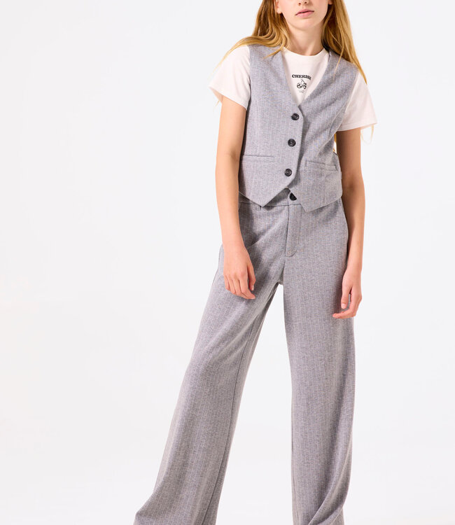 GARCIA Broek WIDE STRIPE GARCIA GREY