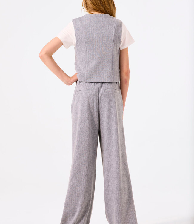 GARCIA Broek WIDE STRIPE GARCIA GREY