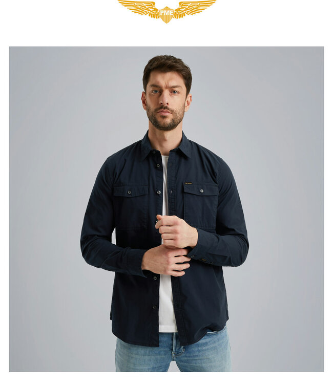 PME LEGEND Hemd LIGHT POPLIN STRETCH PME LEGEND SALUTE