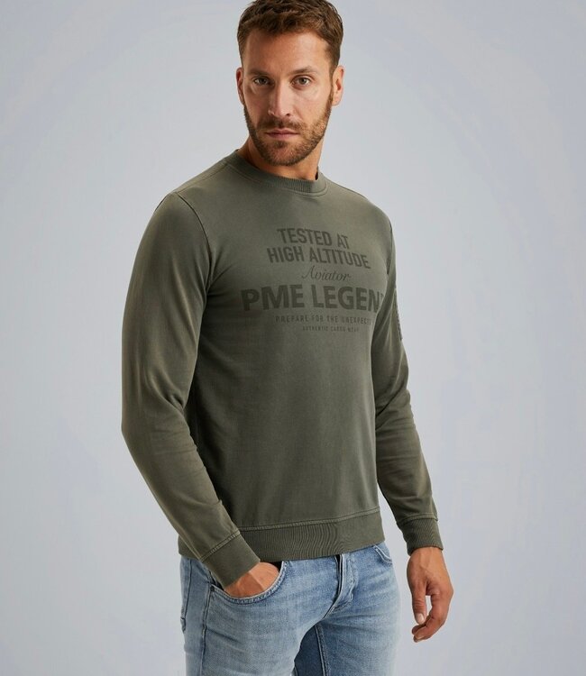 PME LEGEND Sweater TERRY GD PME LEGEND BELUGA