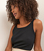 KAFFE Top CARNA KAFFE OPTICAL BLACK