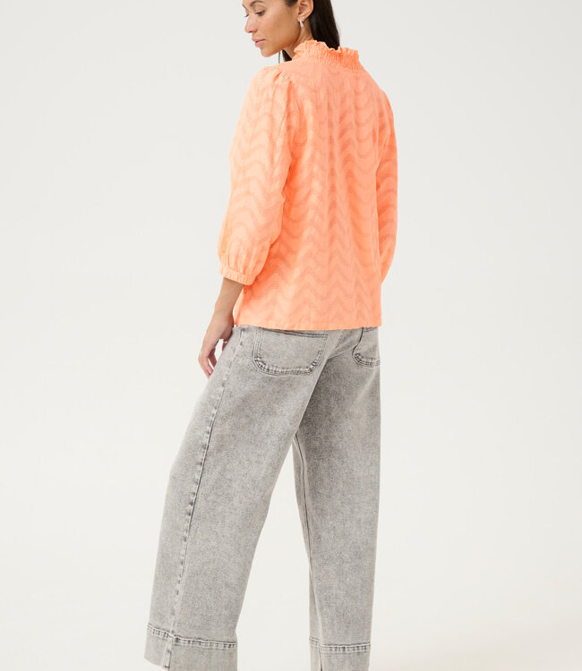 KAFFE Blouse VICTORIA KAFFE PEACH NECTAR