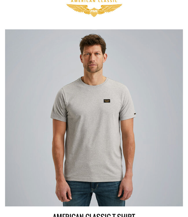 PME LEGEND T-Shirt GUYVER  PME Legend LIGHT GREY MELANGE