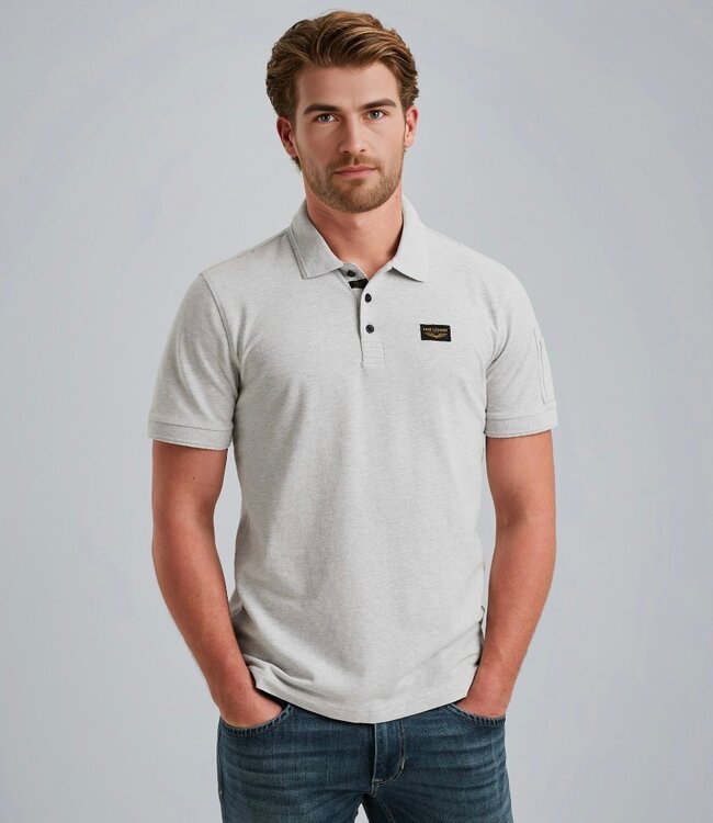 PME LEGEND Polo TRACKWAY PME Legend LIGHT GREY MELEE