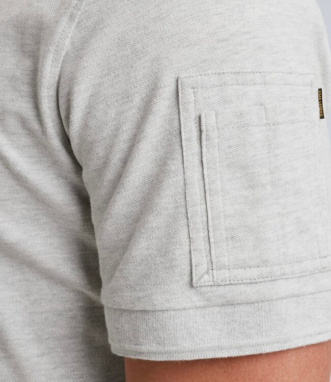 PME LEGEND Polo TRACKWAY PME Legend LIGHT GREY MELEE