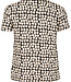 KAFFE CURVE Blouse MELLA KAFFE CURVE BLACK SAND GRAPHIC