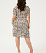 KAFFE CURVE Kleed MELLA KAFFE CURVE BLACK SAND GRAPHIC