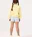 GARCIA Pull FLOWERS GARCIA MINI GIRLS SOFT LEMON