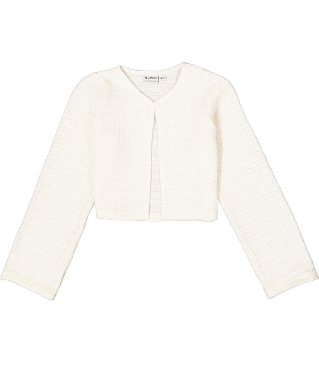 GARCIA Gilet CARDIGAN GARCIA MINI GIRLS WHITE