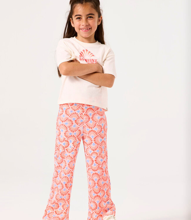 GARCIA Broek FLOWER POWER GARCIA MINI GIRLS CRYSTAL ROSE