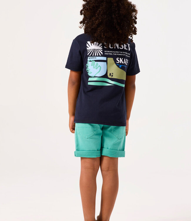 GARCIA Short GARCIA MINI BOYS JUNGLE GREEN