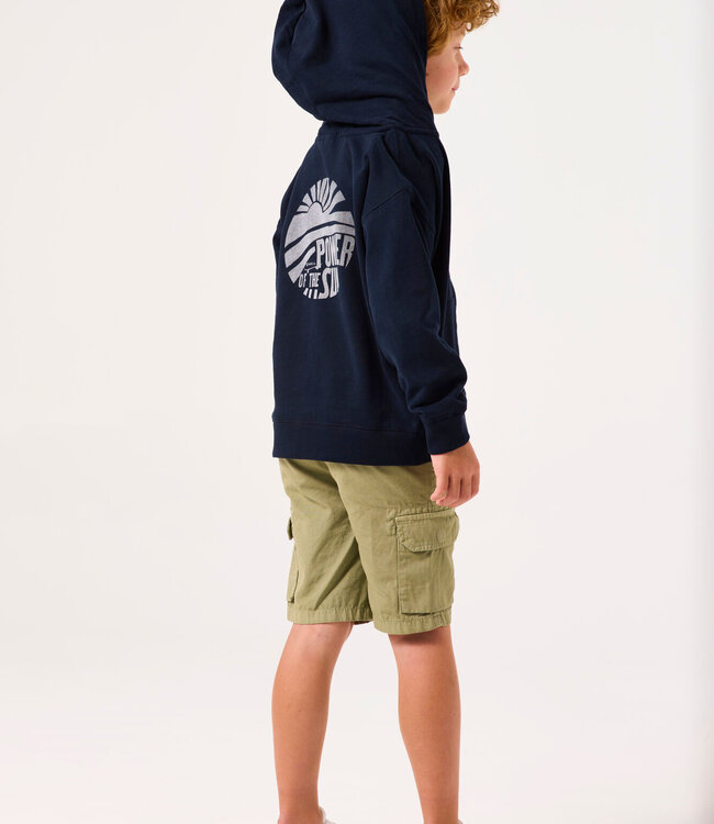 GARCIA Vest HOODIE CARDIGAN GARCIA MINI BOYS DARK MOON