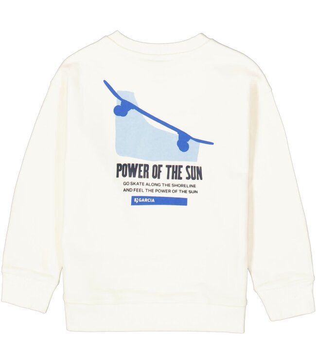 GARCIA Sweater POWER OF THE SUN GARCIE BOYS MINI CREAM