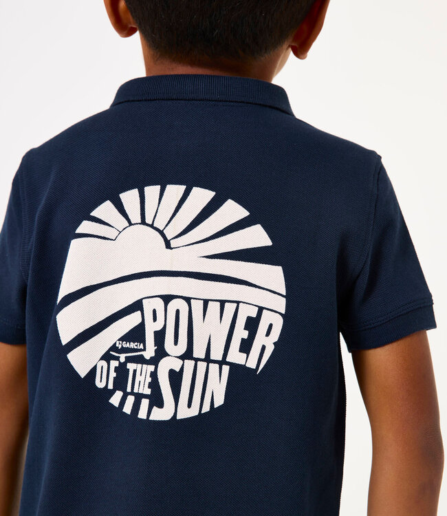 GARCIA Polo POWER OF THE SUN GARCIE BOYS DARK MOON