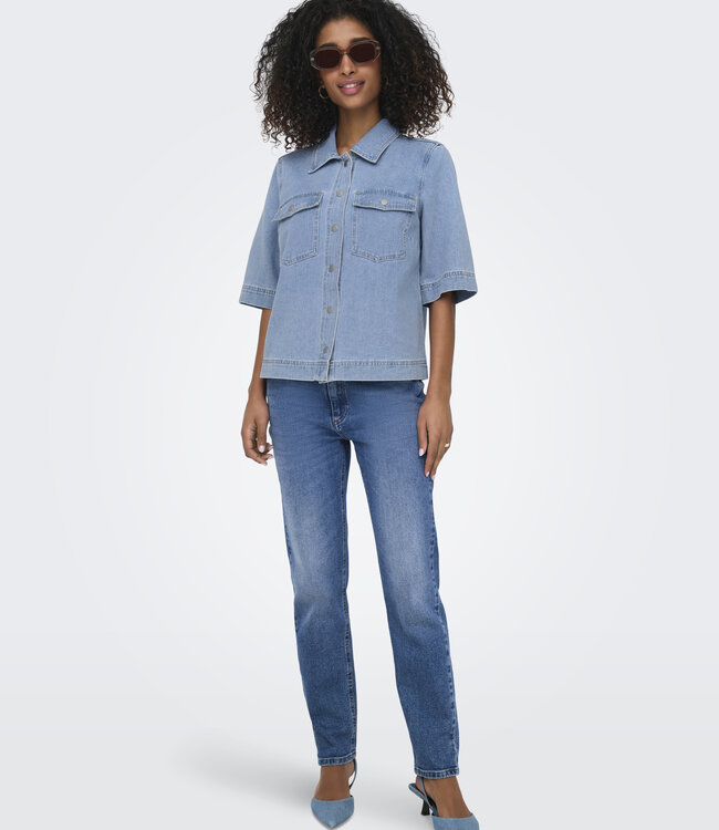 ONLY Hemd JEANS BELLE ONLY LIGHT BLUE DENIM