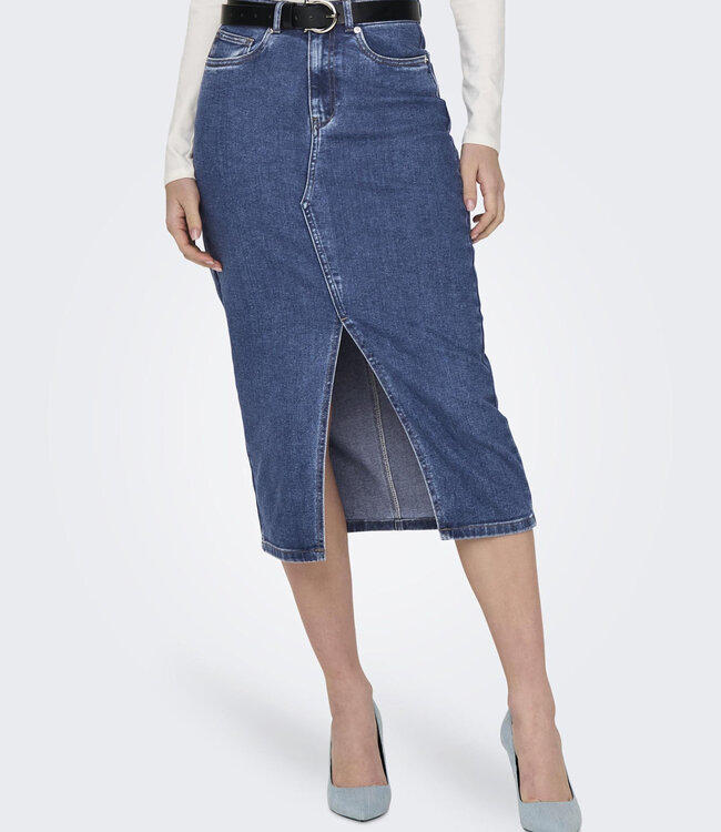 ONLY Rok JEANS SIRI ONLY  MEDIUM BLUE DENIM