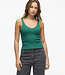 VILA Top WENNIE V-NECK VILA CADMIUM GREEN