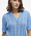 VILA Pull TOTO CABLE VILA BLISSFUL BLUE