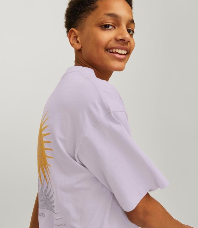 JACK & JONES KIDS T-shirt MARBELLA Jack & Jones LAVENDER FROST
