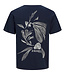 JJ REBEL T-Shirt BERN REBEL SKY CAPTAIN