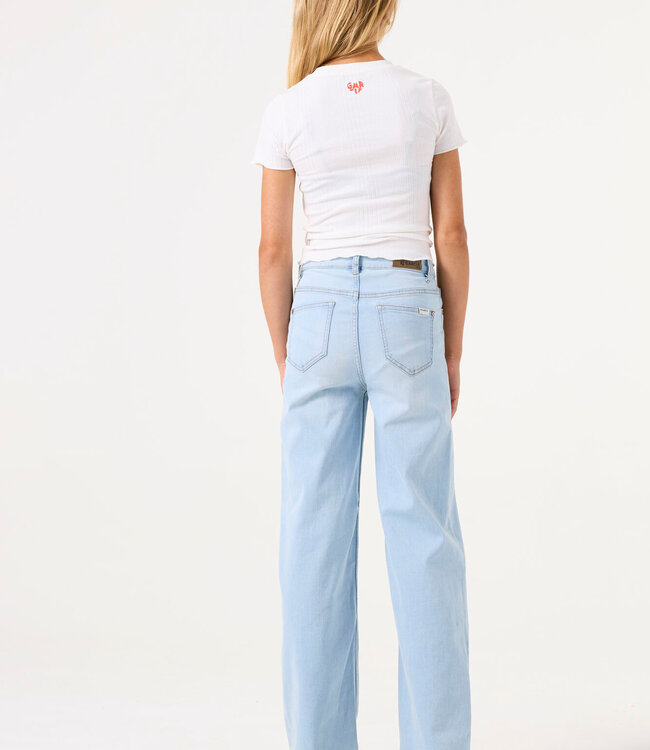 GARCIA Broek JEANS ANNEMAY  WIDE GARCIA LIGHT BLUE DENIM