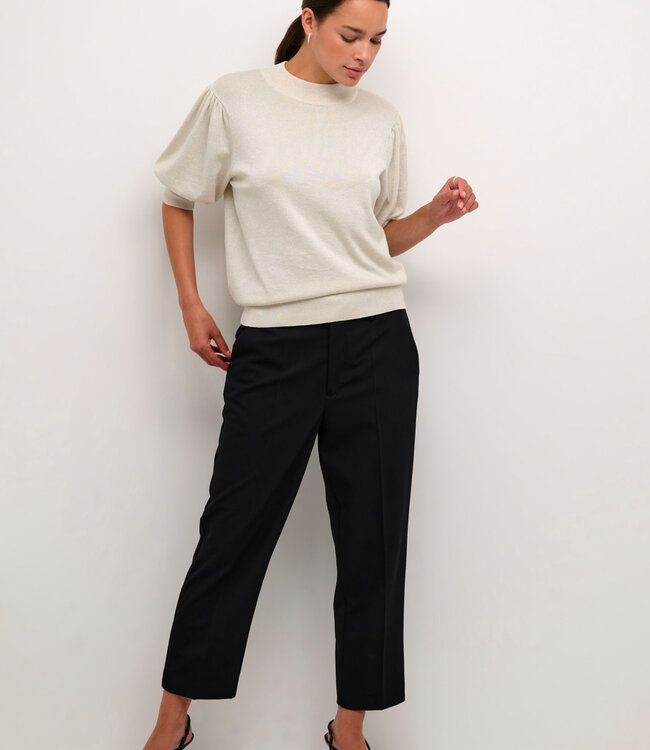KAFFE Pull REGINA TURTLENECK KAFFE SAND DOLLAR