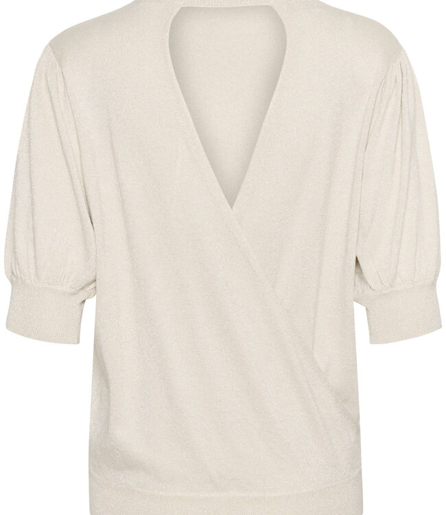 KAFFE Pull REGINA TURTLENECK KAFFE SAND DOLLAR