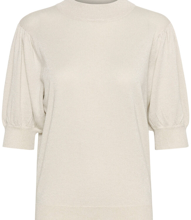 KAFFE Pull REGINA TURTLENECK KAFFE SAND DOLLAR