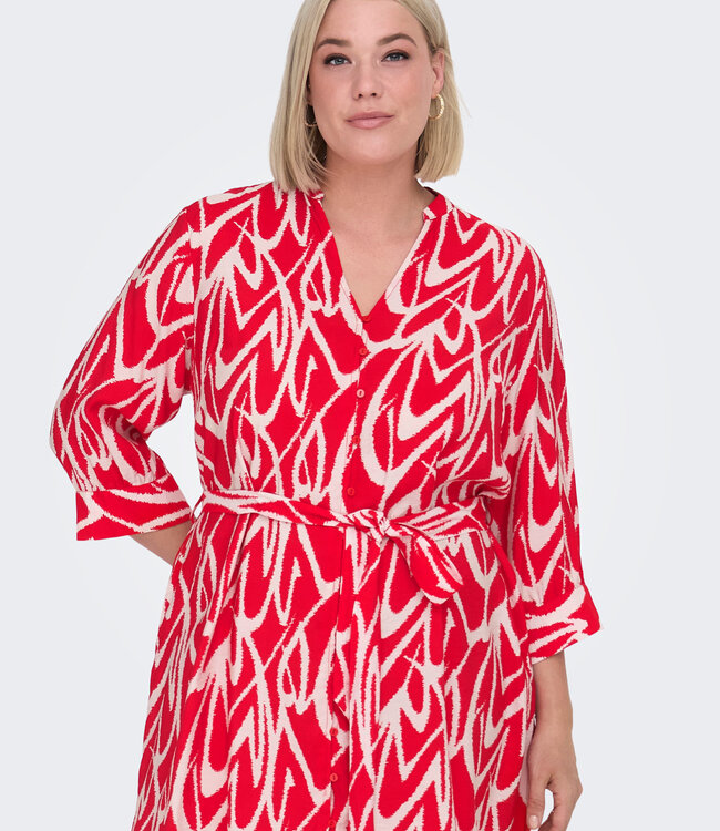 ONLY CARMAKOMA Kleed OLIVERA CARMAKOMA RISK RED HEART TWON